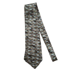 The Nature Conservatory Silk Tie Humpback Whale Print Preservation Collection